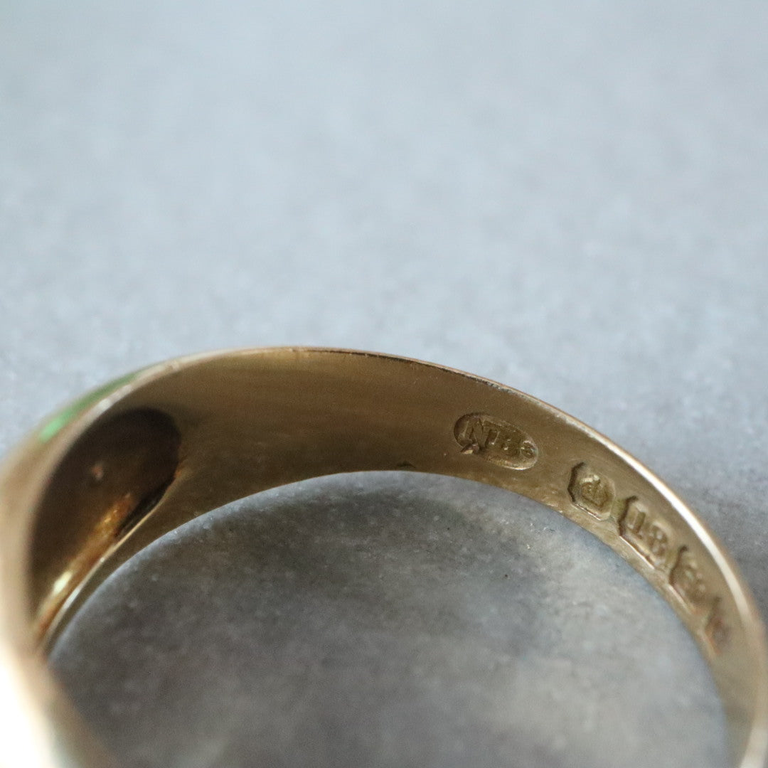 イギリスアンティーク 18ct 5連パールリング