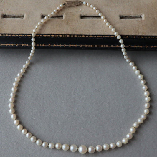 イギリスヴィンテージパールネックレス