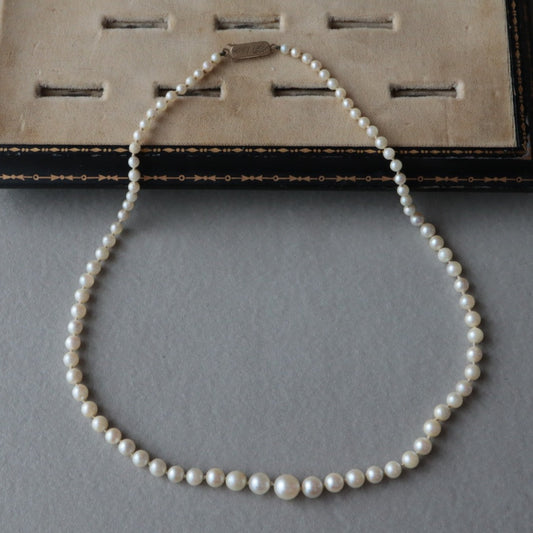 イギリスヴィンテージパールネックレス